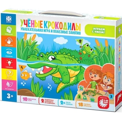 Игра настольная Ученые крокодилы Фантазер 830301 1